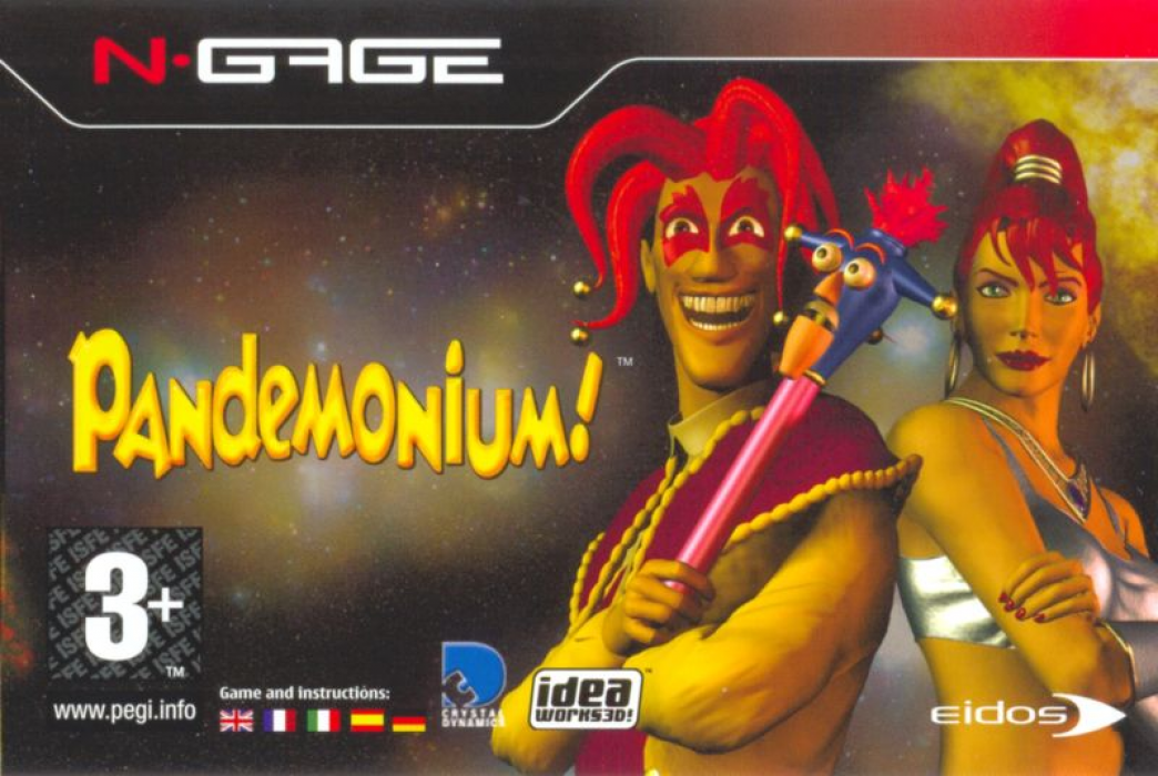 Pandemonium! — box-2D (EU)