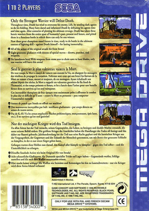 Time Killers — box-2D-back (EU)