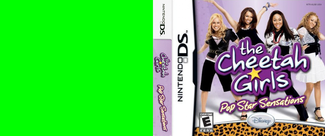 Cheetah Girls, The - Pop Star Sensations — box-texture (US)