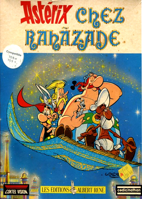 Astérix chez Rahàzade box art