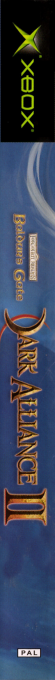 Baldur's Gate - Dark Alliance II — box-2D-side (EU)