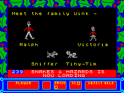 Snakes and Hazards — sstitle (WOR)