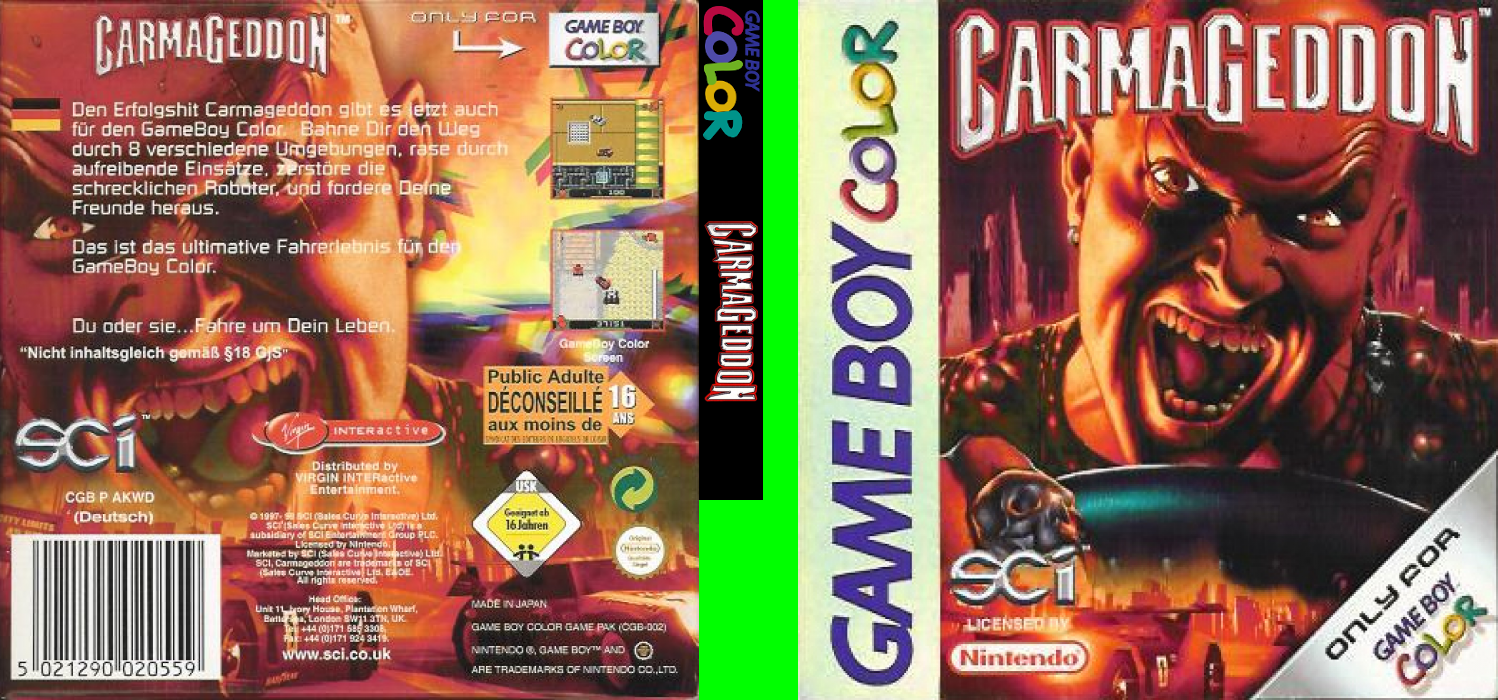 Carmageddon : Carpocalypse Now — box-texture (DE)