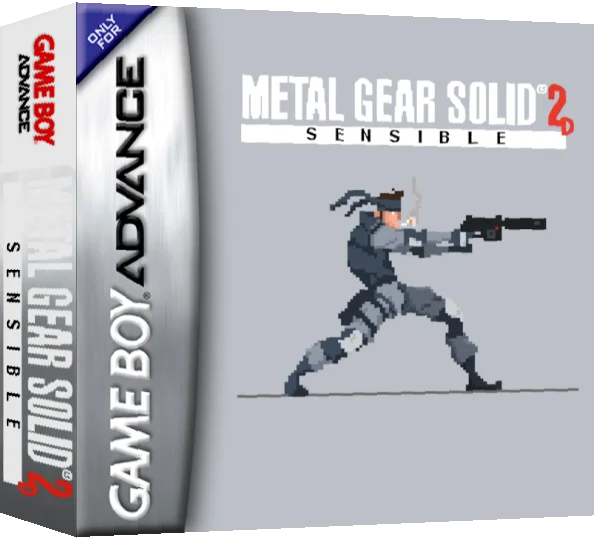 Metal Gear Solid 2D - Sensible — box-3D (WOR)