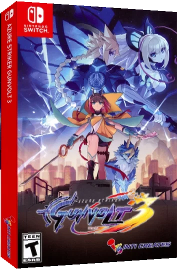 Azure Striker Gunvolt 3 — box-3D (US)