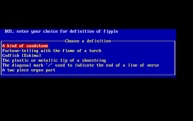 Fictionary — sstitle (WOR)