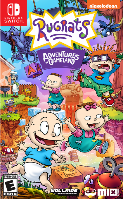 Rugrats - Adventures in Gameland box art
