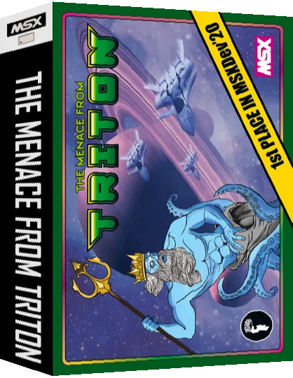 The menace from triton — box-3D (WOR)