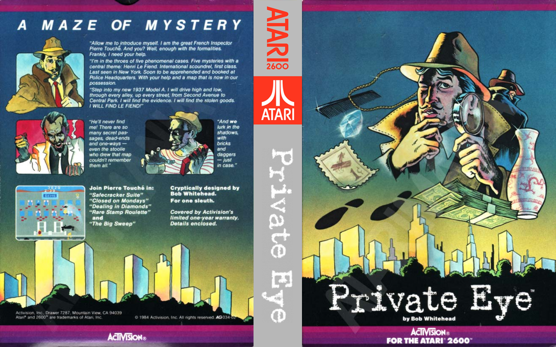Private Eye — box-texture (US)