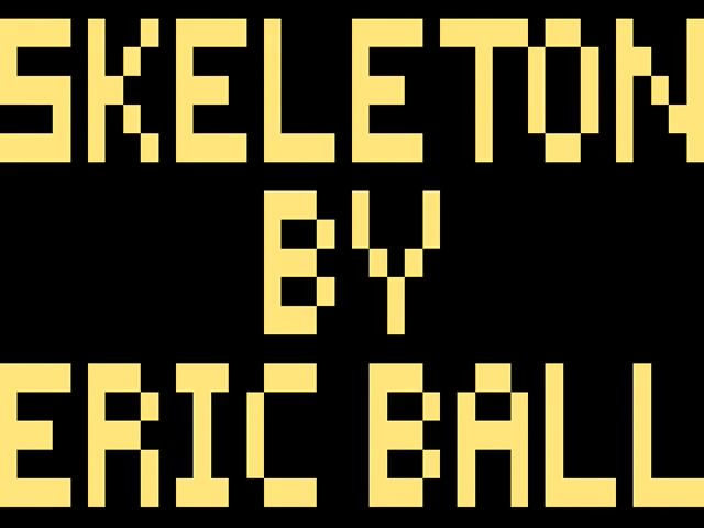 Skeleton — sstitle (WOR)