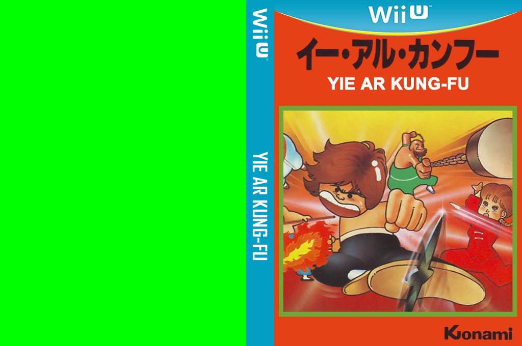 Yie Ar Kung Fu — box-texture (JP)