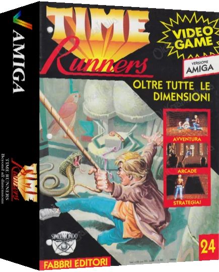 Time Runners 24 - Beyond all Dimensions — box-3D (IT)