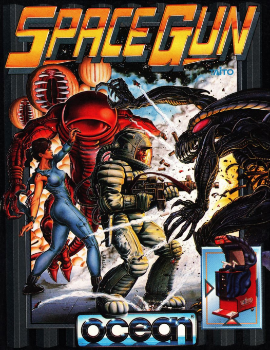 Space Gun box art
