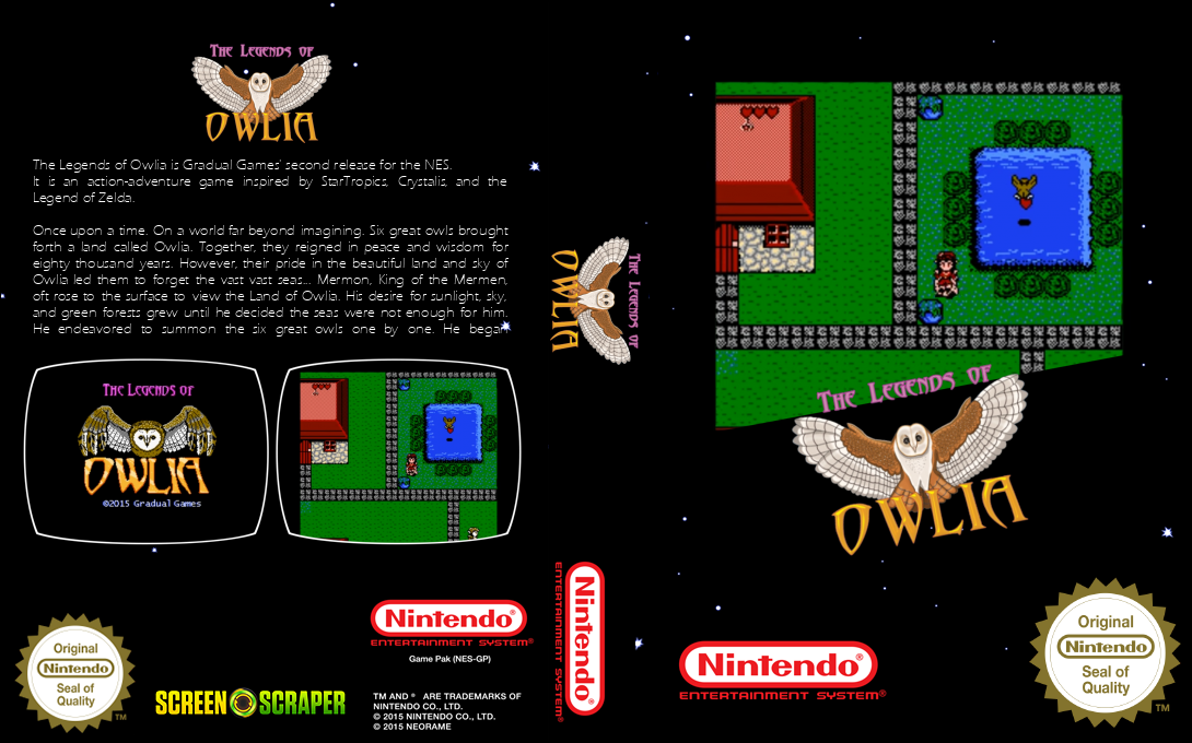 Legends of Owlia, The — box-texture (SS)