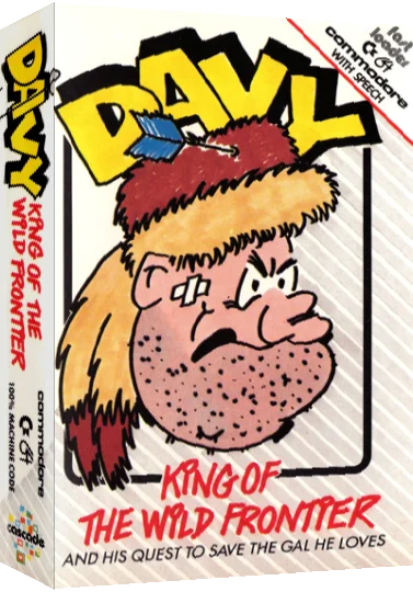 Davy : King of the Wild Frontier — box-3D (EU)