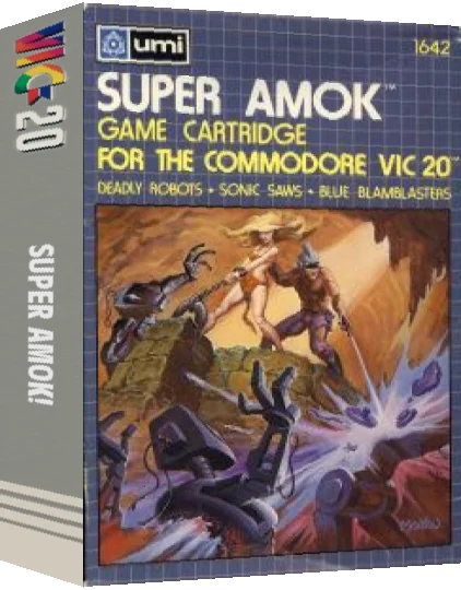 Super Amok — box-3D (US)
