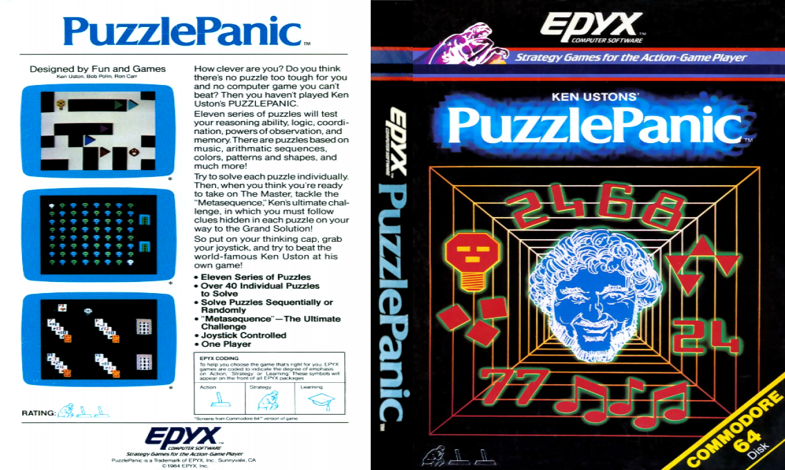 Puzzle Panic — box-texture (US)