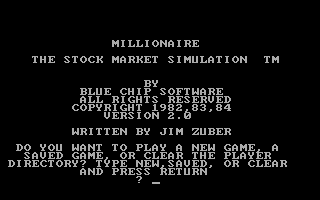 Millionaire - The Stock Market Simulation — sstitle (US)