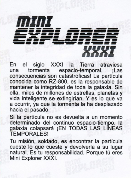 Mini Explorer XXXI — box-2D-back (WOR)