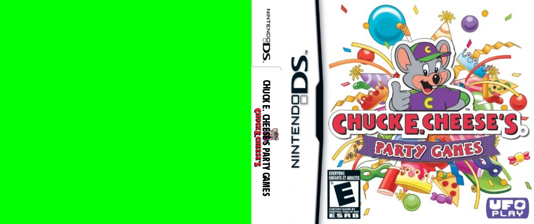 Chuck E. Cheese's Party Games — box-texture (US)