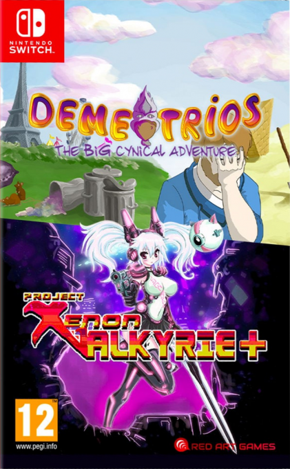 Demetrios - The Big Cynical Adventure and Project Xenon Valkyrie box art