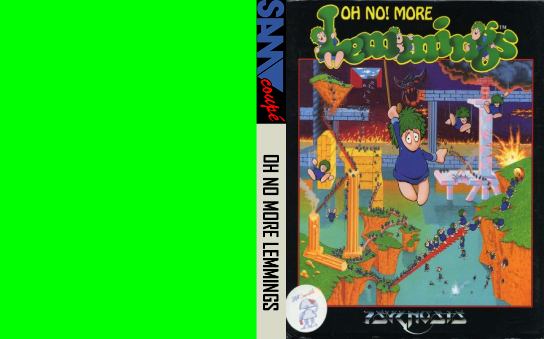 Oh No More Lemmings — box-texture (EU)
