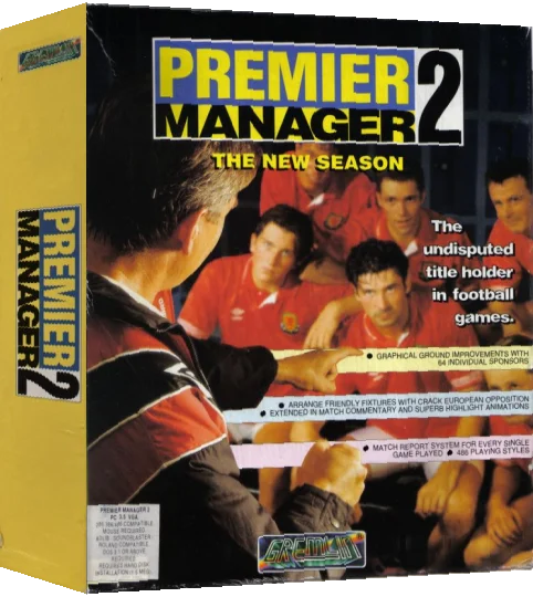 Premier Manager 2 — box-3D (EU)