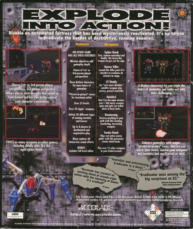 Eradicator — box-2D-back (US)
