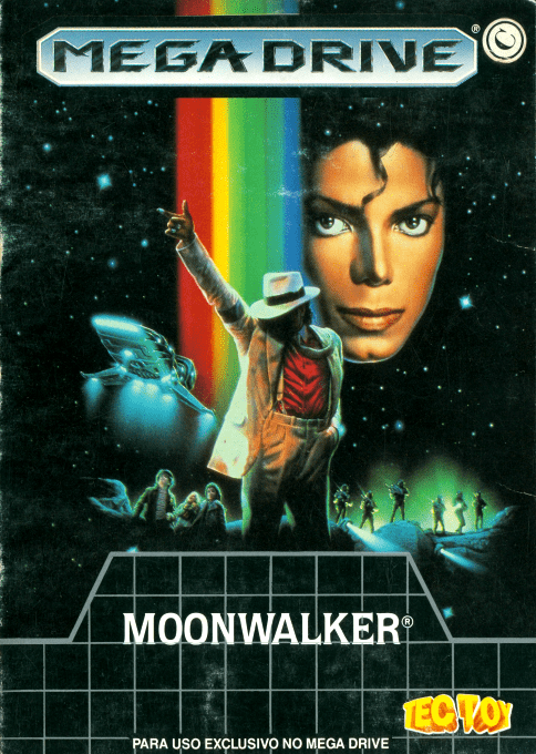 Michael Jackson's Moonwalker — box-2D (BR)