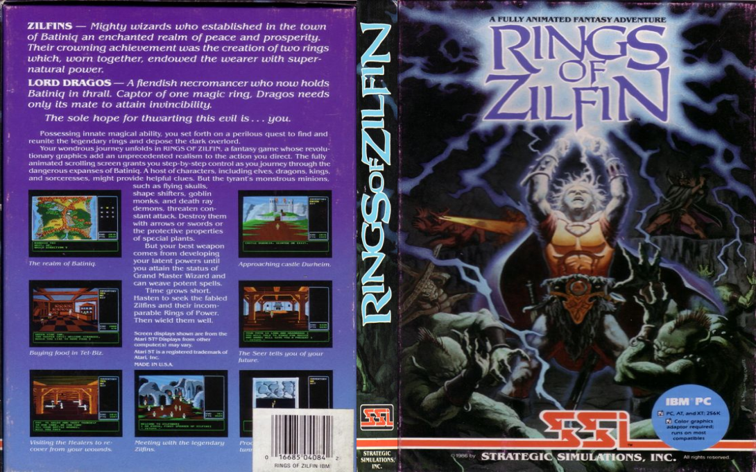 Rings Of Zilfin — box-texture (US)