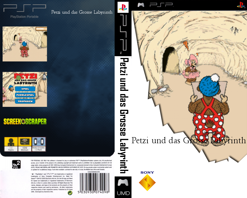 Petzi Und Das Grosse Labyrinth — box-texture (SS)