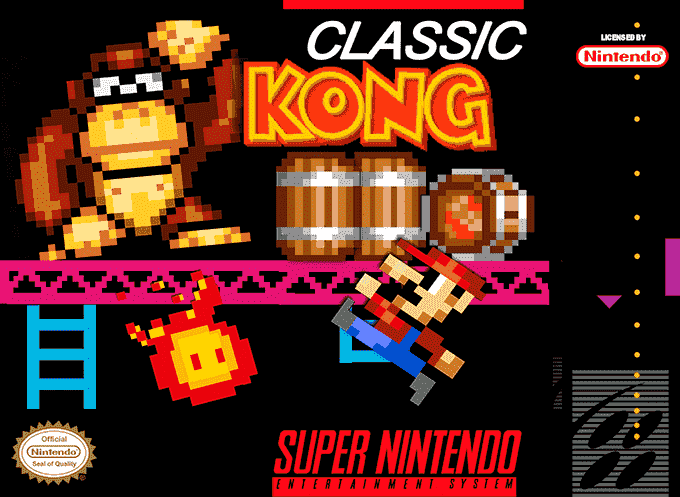 Classic Kong box art