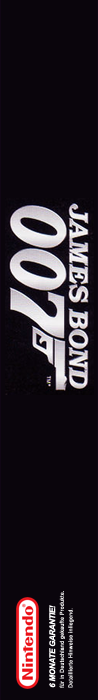 James Bond 007 — box-2D-side (US)