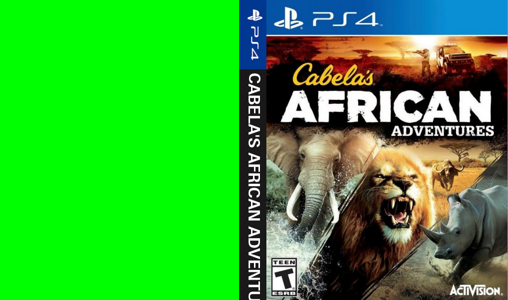 Cabela's African Adventures — box-texture (US)