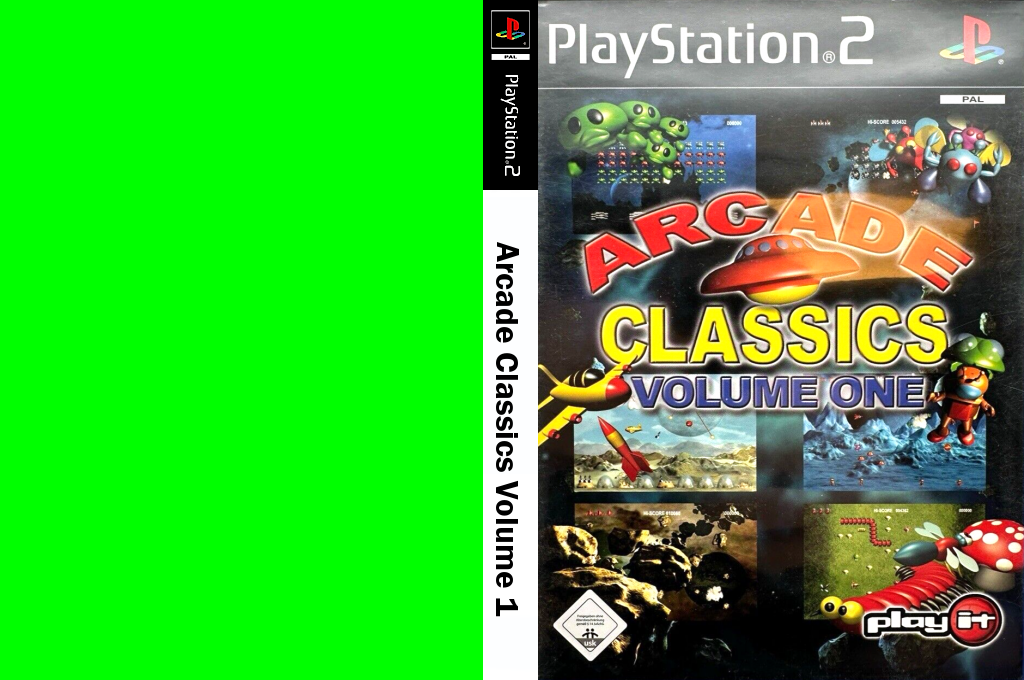 Arcade Classics Volume 1 — box-texture (DE)