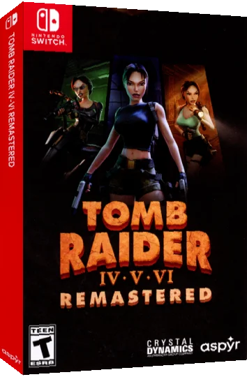 Tomb Raider 4-6 Remastered — box-3D (US)