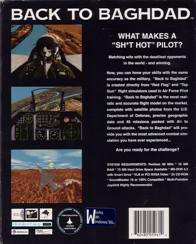 Back To Baghdad — box-2D-back (US)