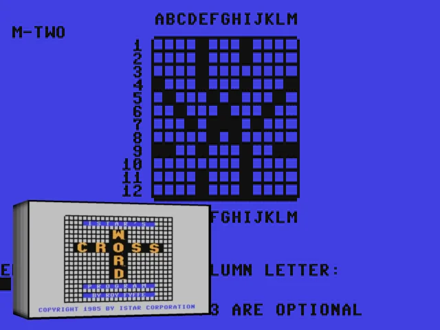 Istar's Crossword Program — mixrbv2 (WOR)