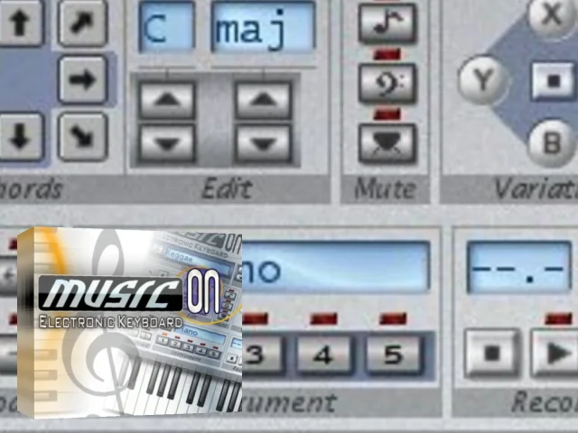 Music on - Electronic Keyboard — mixrbv2 (WOR)