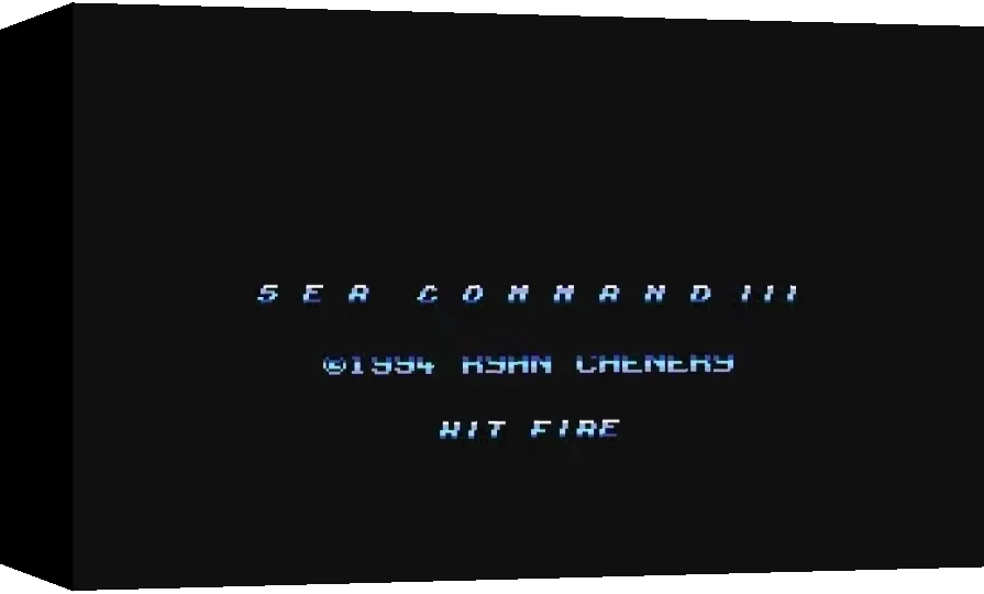 Sea Command III — box-3D (WOR)