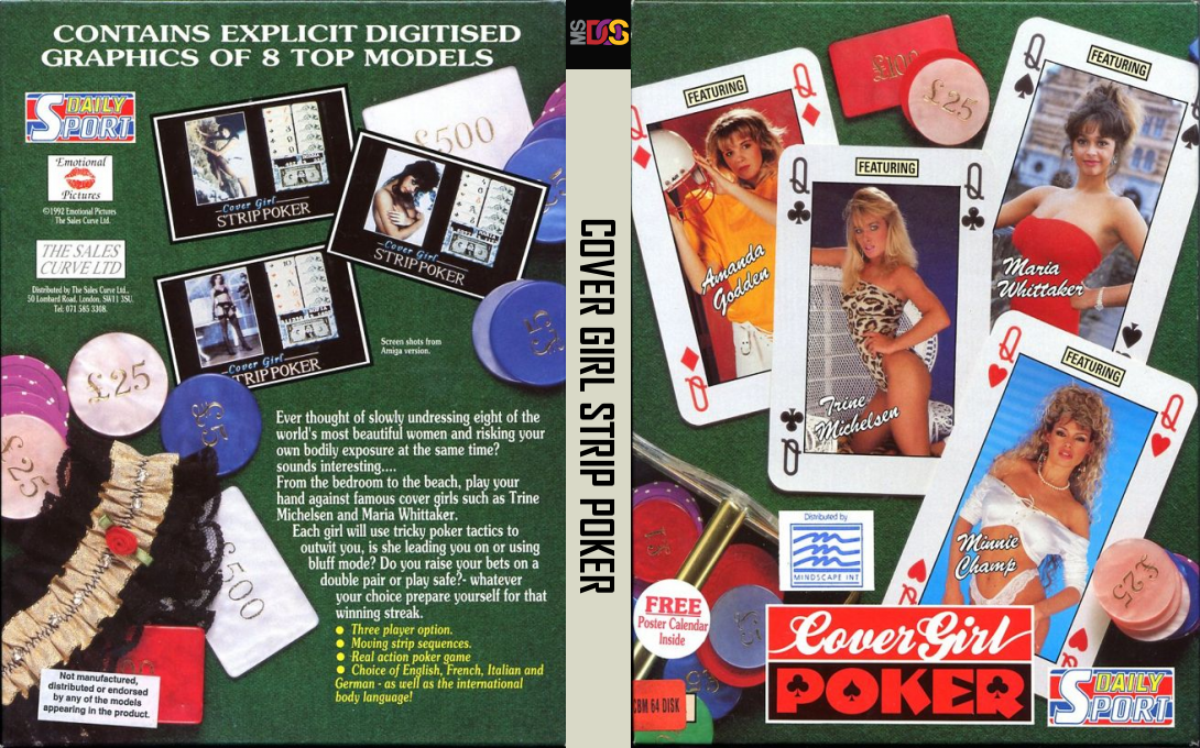 Cover Girl Strip Poker — box-texture (EU)
