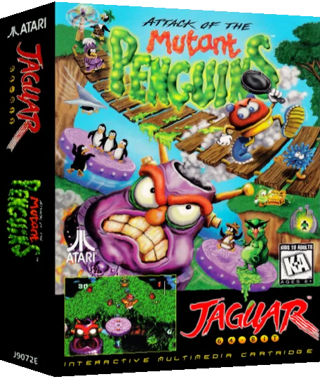 Attack of the Mutant Penguins — box-3D (WOR)