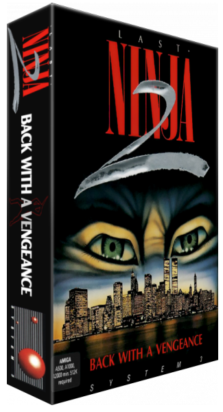 Last Ninja 2 — box-3D (EU)