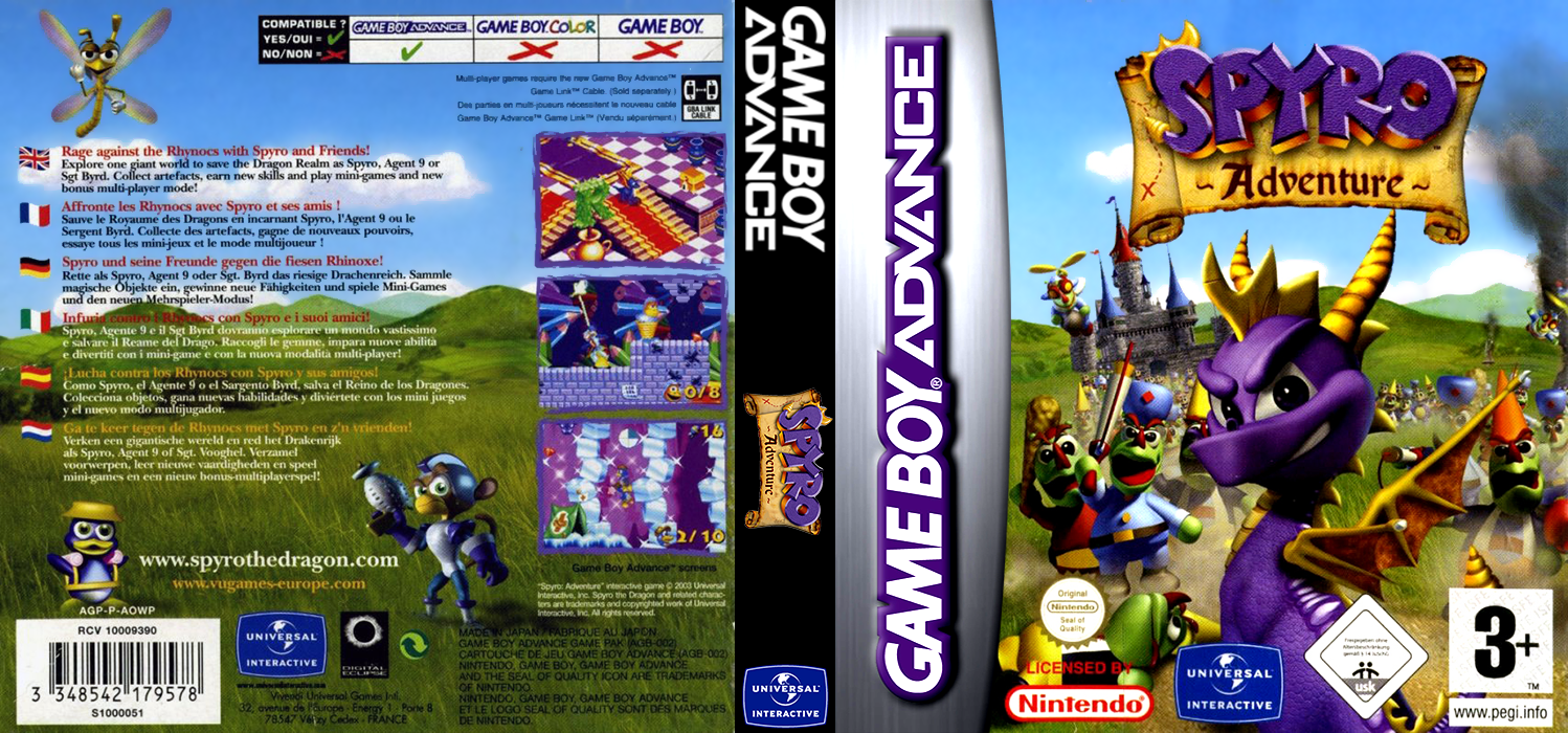Spyro Adventure — box-texture (EU)
