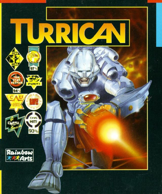 Turrican — box-2D (EU)