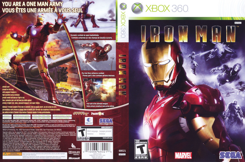Iron Man — box-texture (US)