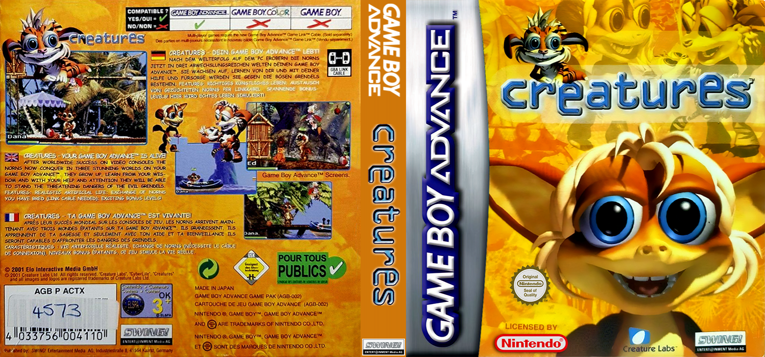 Creatures — box-texture (EU)