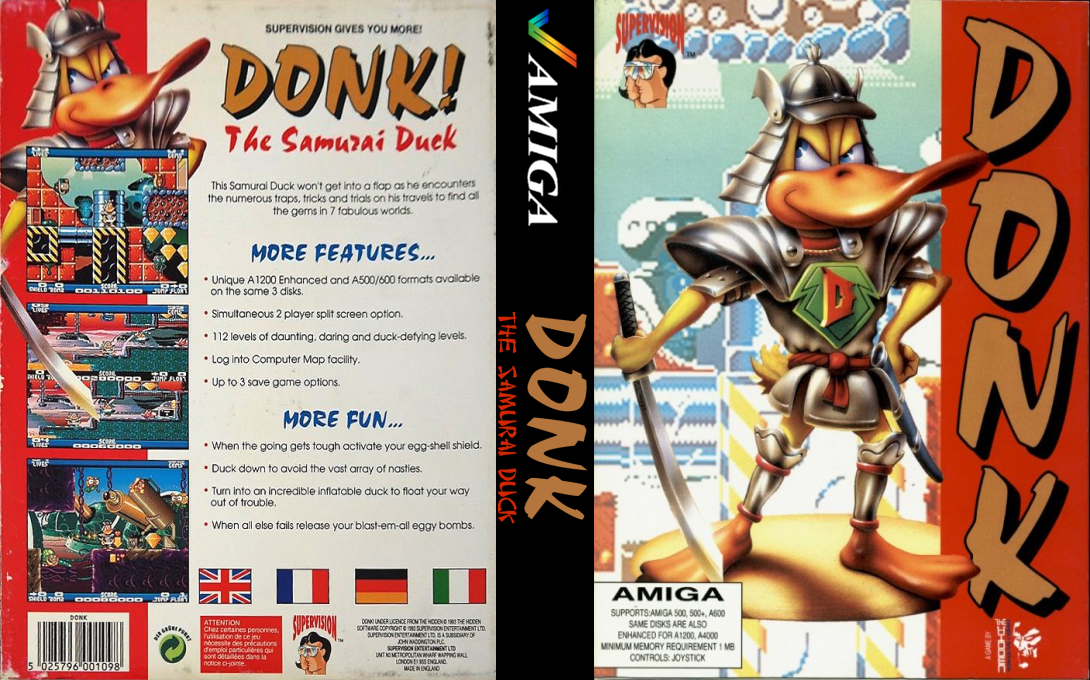 Donk! - The Samurai Duck! — box-texture (WOR)