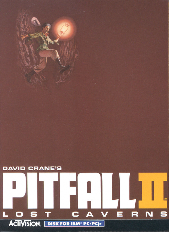 Pitfall 2 - Lost Caverns box art