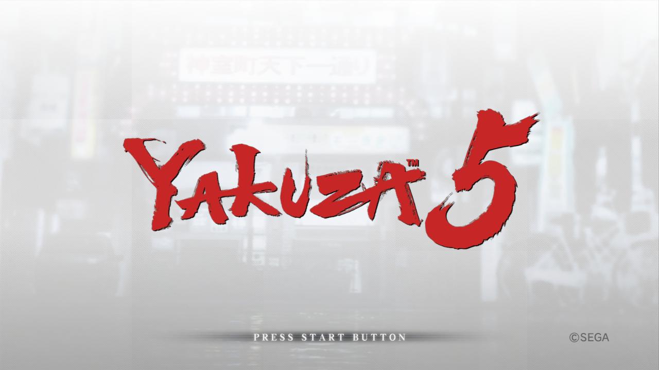 Yakuza 5 — sstitle (WOR)